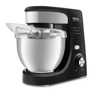 Batedeira Planetária Philco Turbo Inox 775W Preto 220V PBP770PI