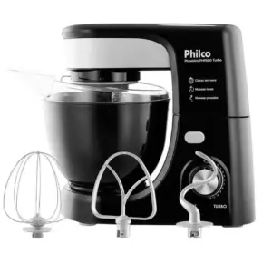 Batedeira Planetária Philco Turbo 700W 4.5L 12 Velocidades PHP500