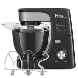 Batedeira Planetária Philco Turbo 700W Preto 220V PHP500P