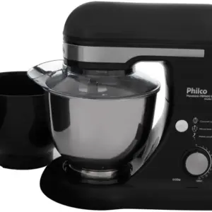 Batedeira Planetária Philco Double Bowl 600W 12 Velocidades Preta PBP600P Batedeira Planetária Philco Double Bowl 600W 12 Velocidades Preta PBP600P