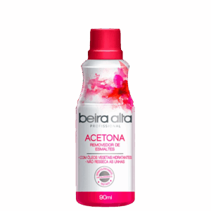 Removedor de Esmalte Beira Alta Acetona 90ml
