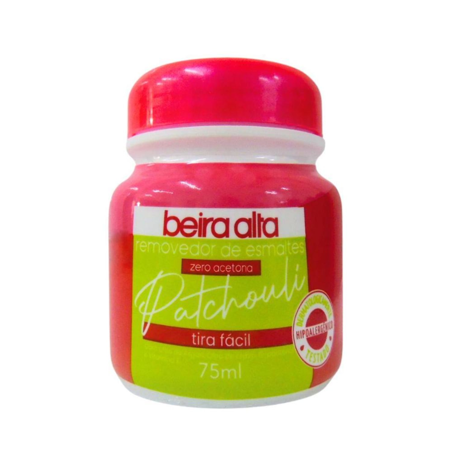 Removedor de Esmaltes Beira Alta Tira Fácil Patchouli 75ml