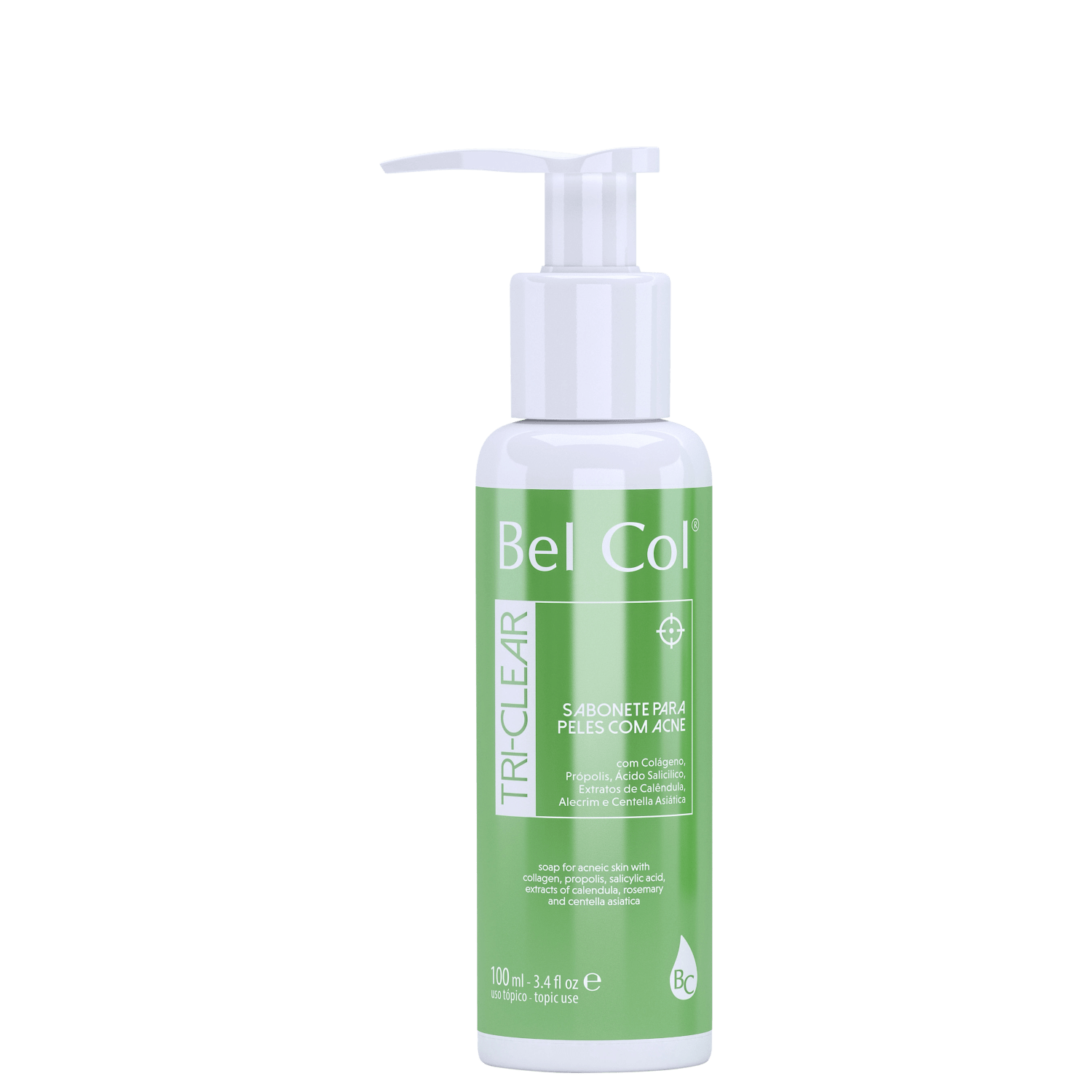 Sabonete Facial Bel Col Tri-Clear 100ml