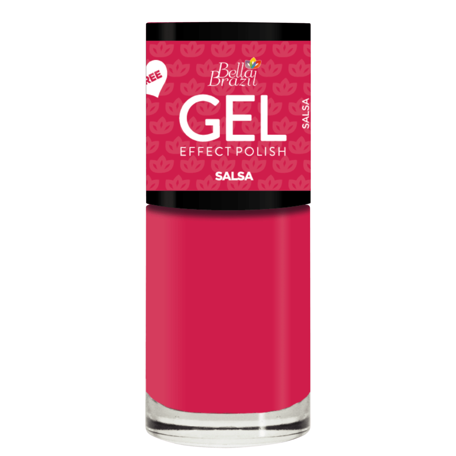 Esmalte Cremoso Bella Brazil Efeito Gel 813 Salsa 9ml