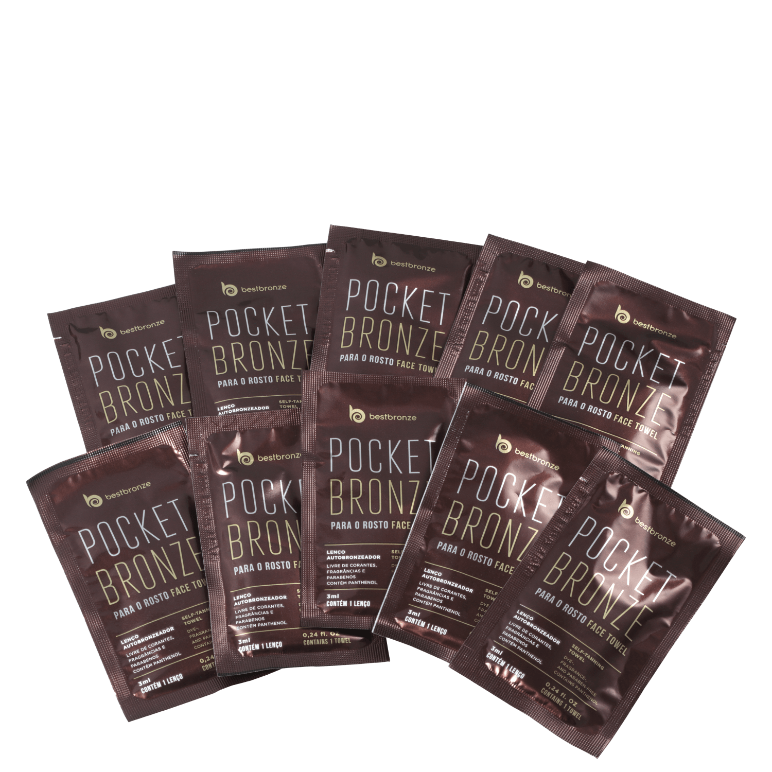 Lenço Autobronzeador Best Bronze Pocket Bronze 10x3ml