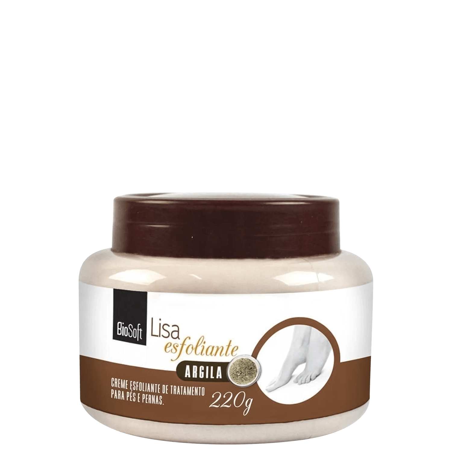 Esfoliante Bio Soft Lisa Argila Corporal 220g