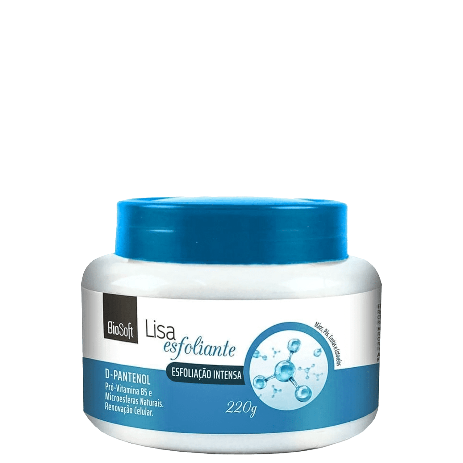 Esfoliante Bio Soft Lisa D-Pantenol Corporal 220g