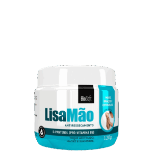 Creme para Mãos Bio Soft Lisa Mão Antiressecamento 120g