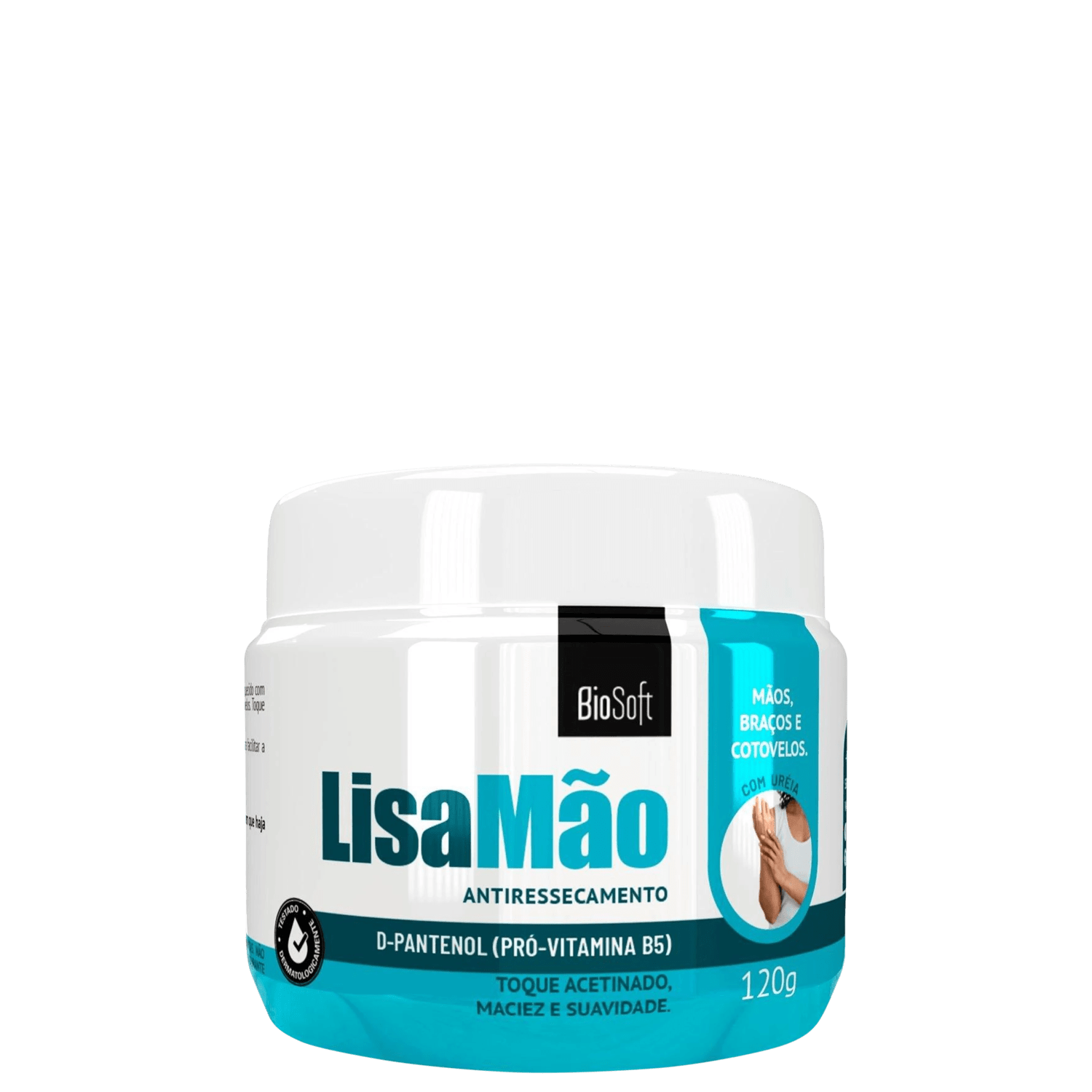 Creme para Mãos Bio Soft Lisa Mão Antiressecamento 120g