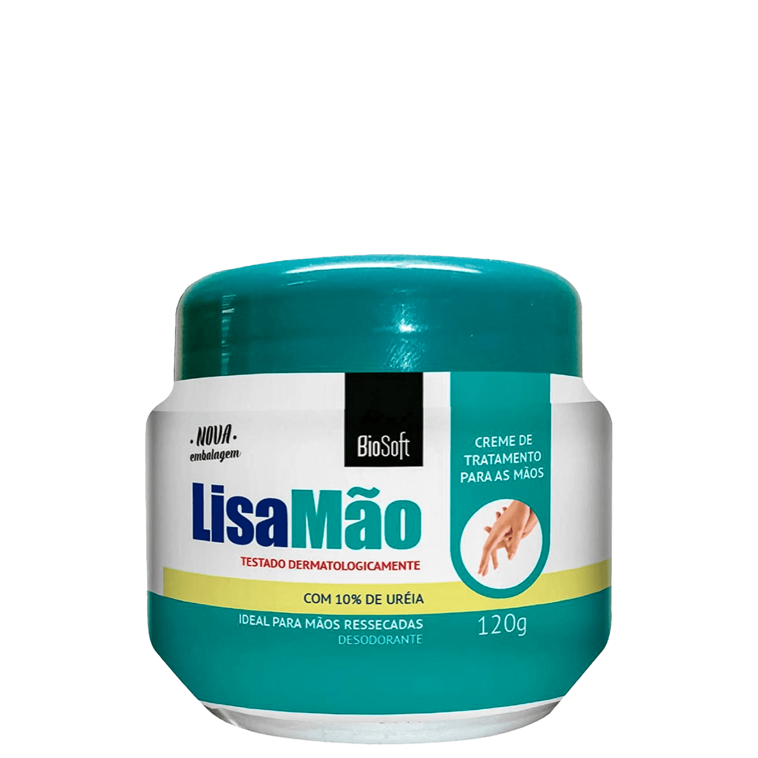Creme para Mãos Bio Soft Lisa Mão 120g