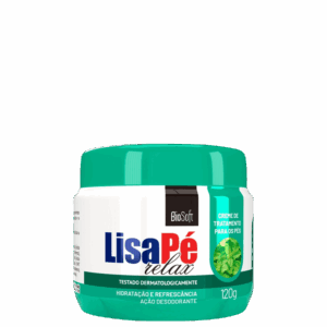 Creme para os Pés Bio Soft Lisa Pé Relax 120g