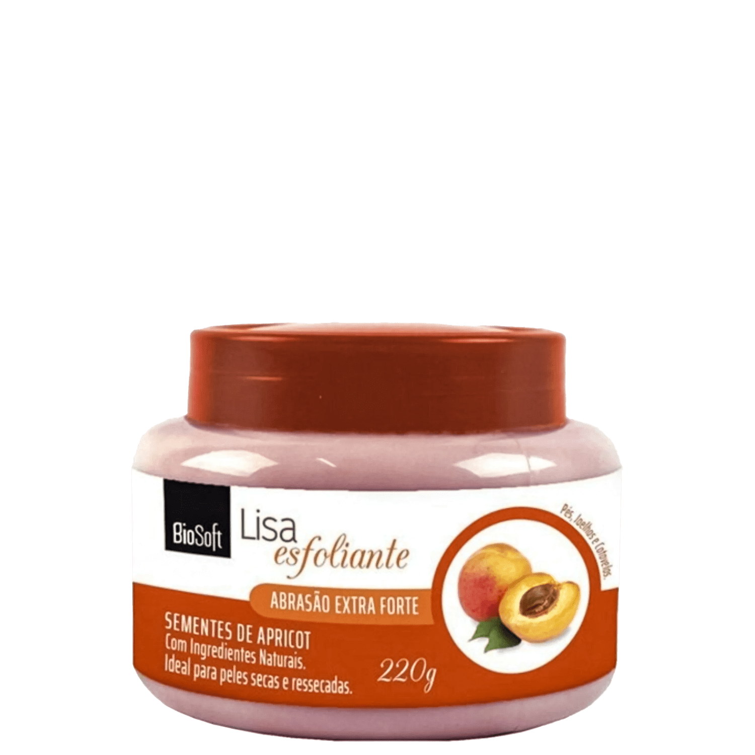 Esfoliante Bio Soft Lisa Sementes de Apricot Corporal 220g