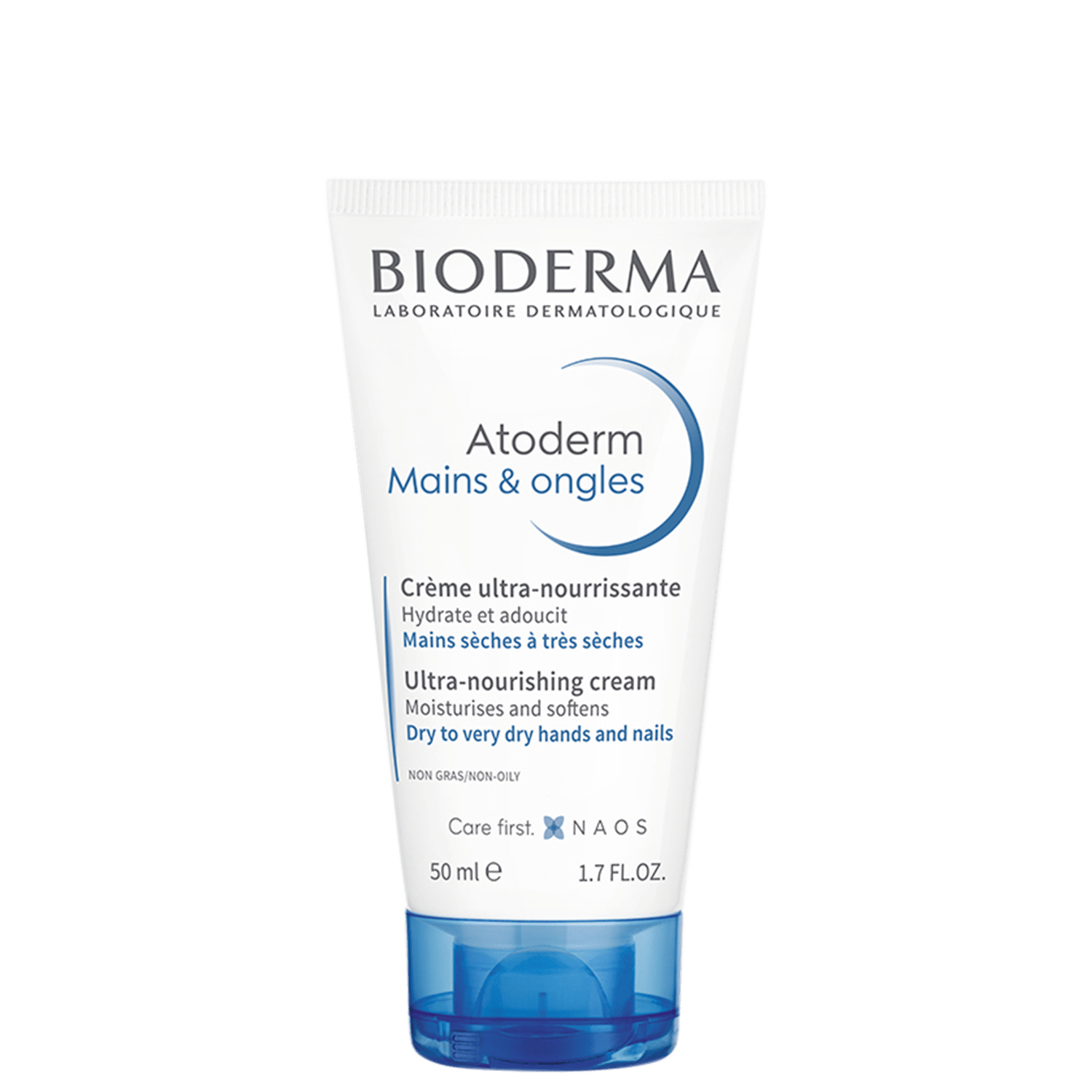 Creme para Mãos e Unhas Bioderma Atoderm Cuidado Reparador Calmante 50ml