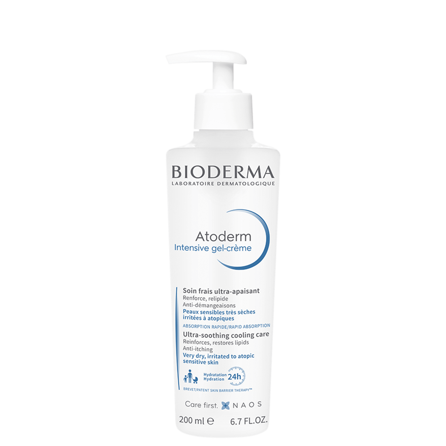 Gel Creme Corporal Bioderma Atoderm Intensive Hidratação Intensa 200ml