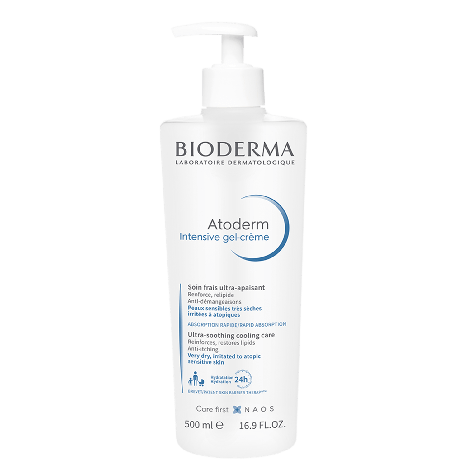 Gel Creme Corporal Bioderma Atoderm Intensive Hidratação Intensa 500ml