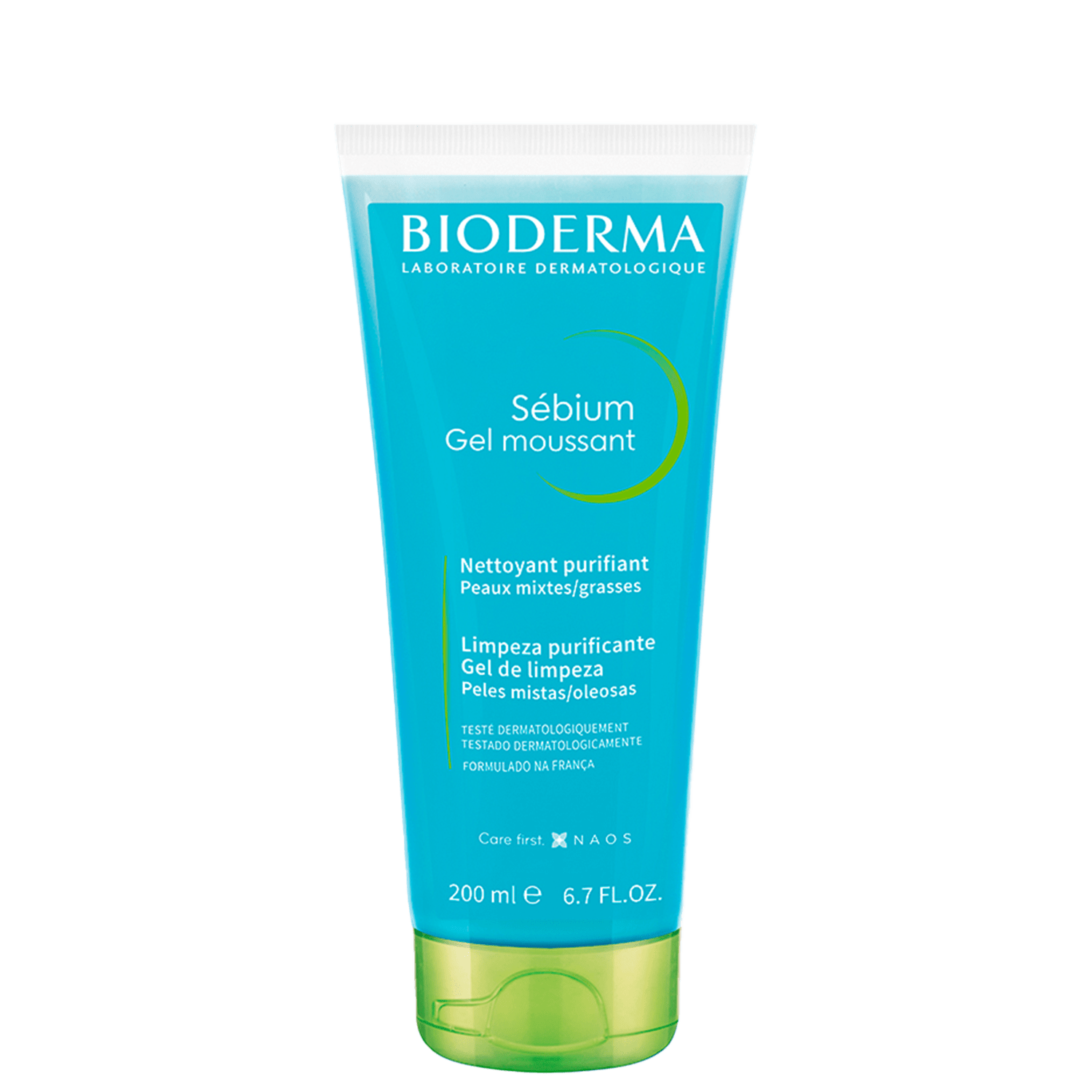 Gel de Limpeza Facial Bioderma Sébium Gel Moussant Antioleosidade 200ml