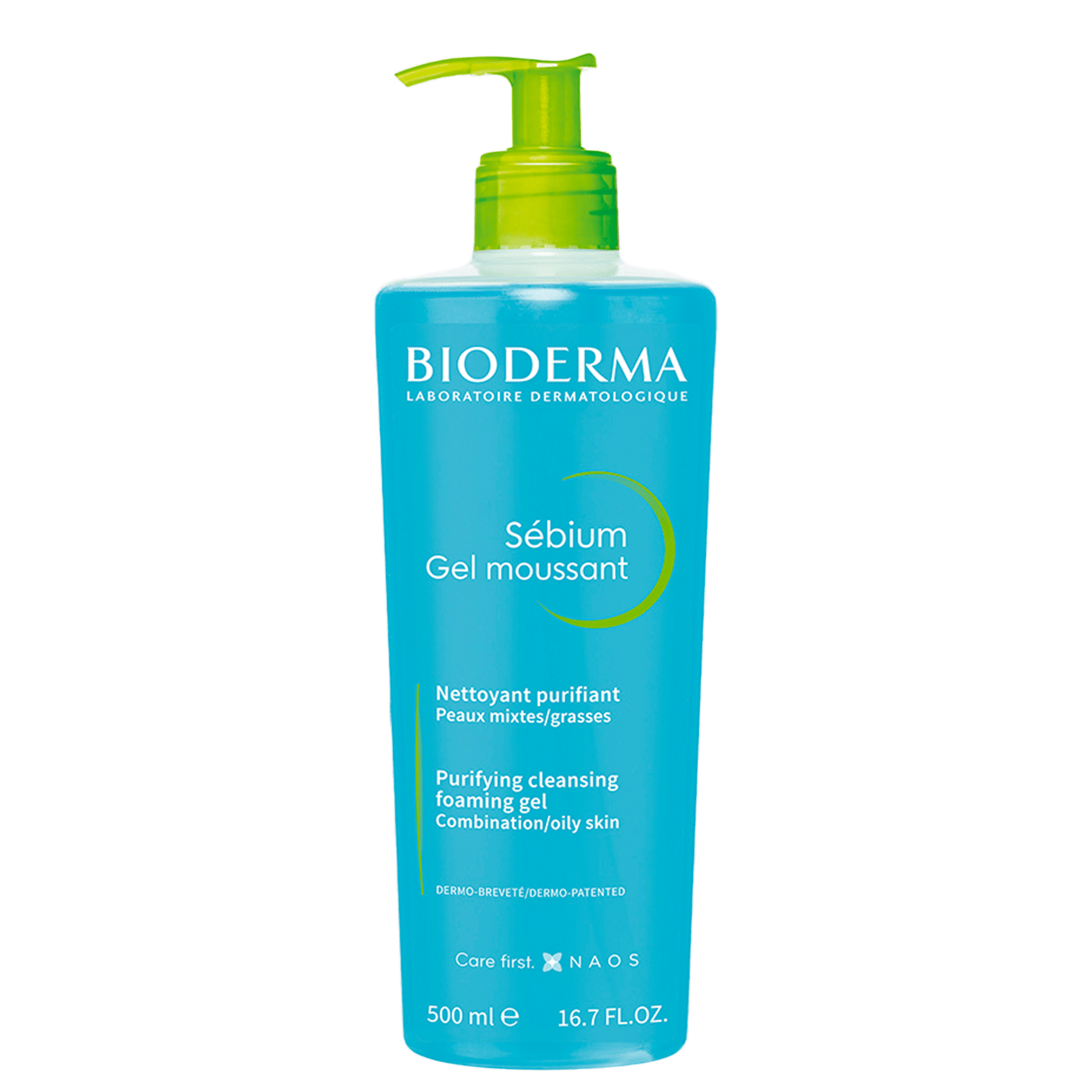 Gel de Limpeza Facial Bioderma Sébium Gel Moussant Antioleosidade 500ml