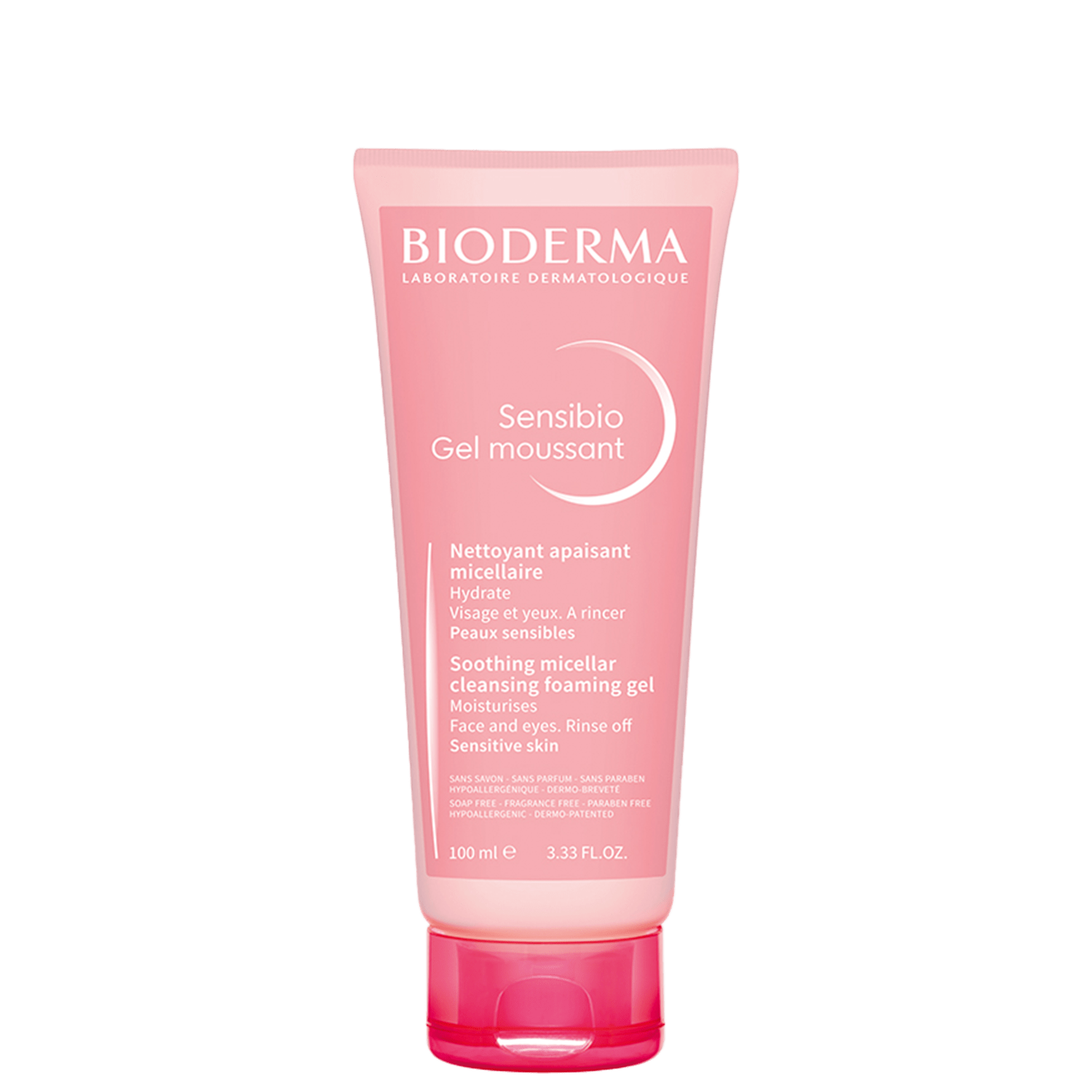Gel de Limpeza Micelar Facial Bioderma Sensibio Gel Moussant 100ml