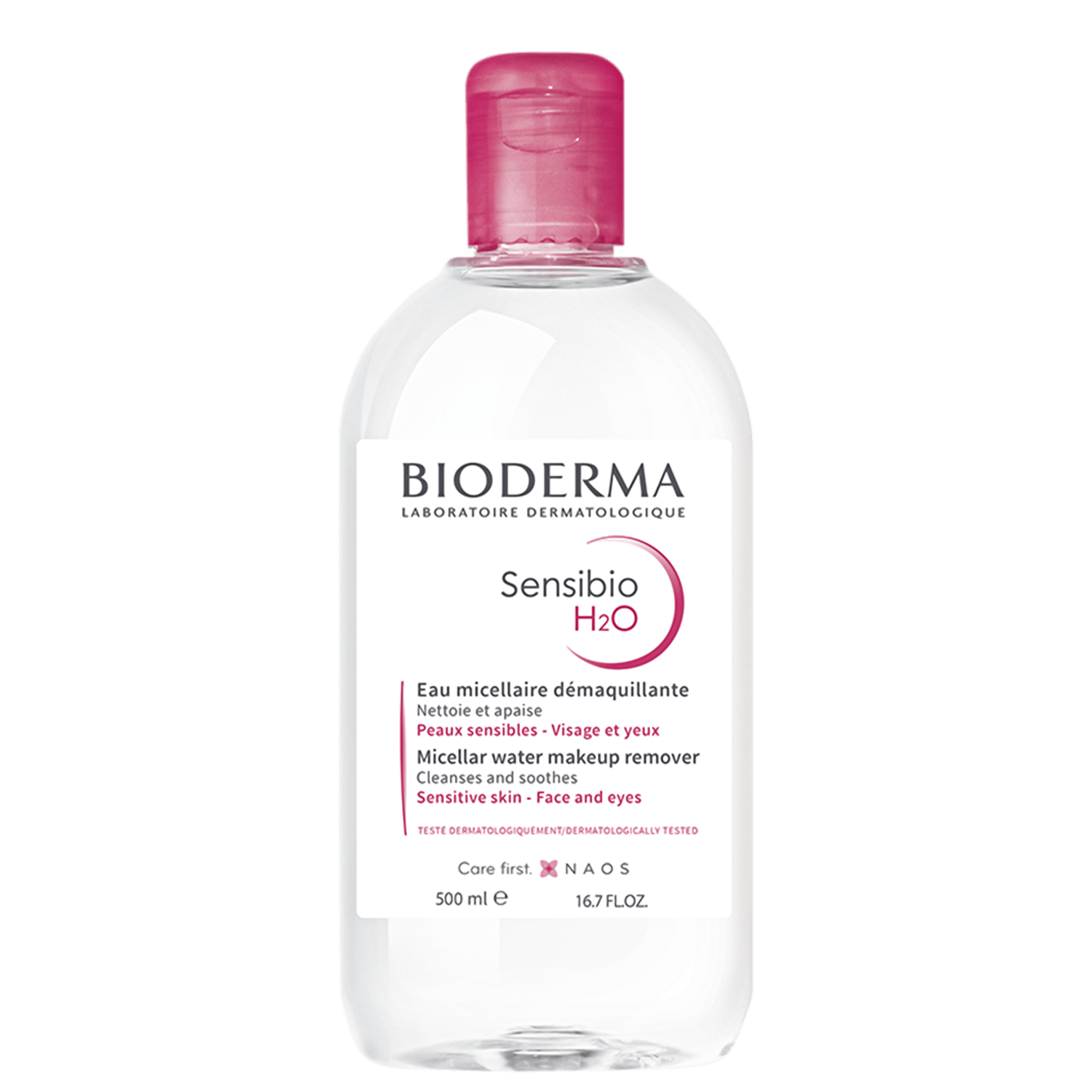 Água Micelar Bioderma Sensibio H2O Calmante 500ml