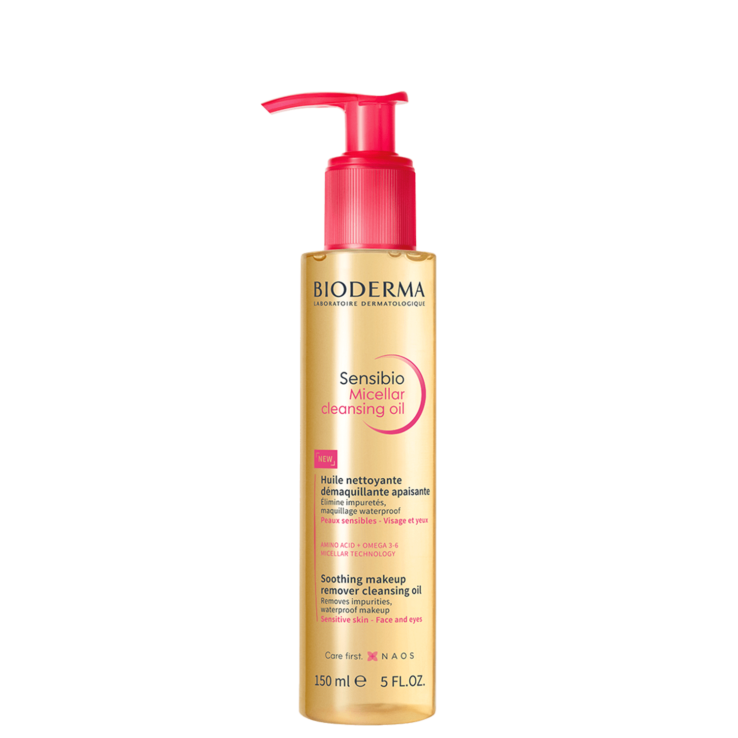 Óleo Micelar Bioderma Sensibio Micellar Cleansing Oil Demaquilante 150ml
