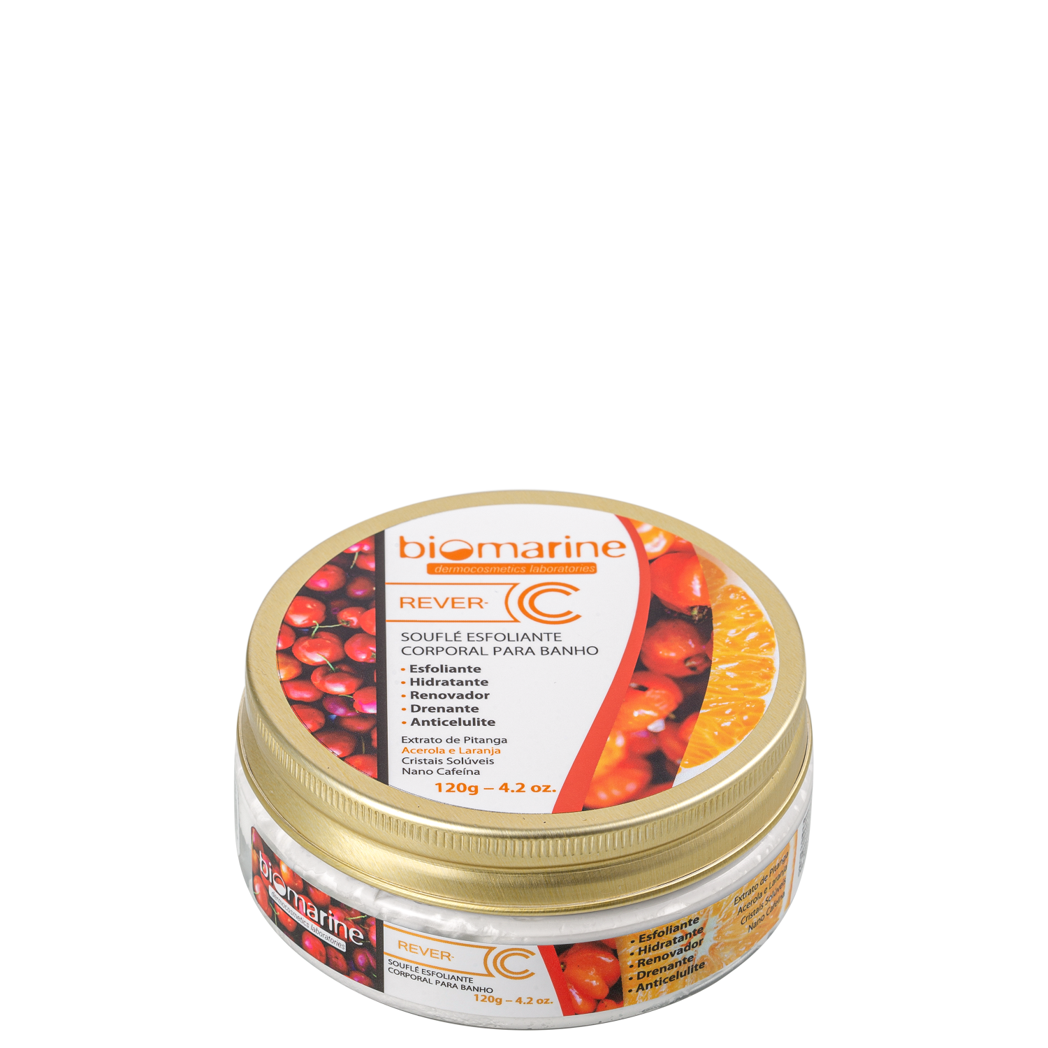 Esfoliante Biomarine Rever C Souflê Corporal 120g