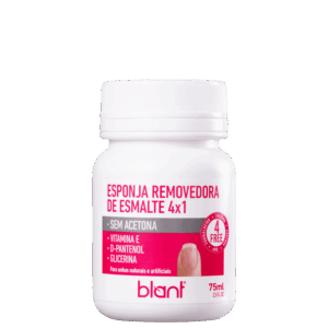 Esponja Removedora de Esmalte Blant 4×1 75ml Esponja Removedora de Esmalte Blant 4×1 75ml