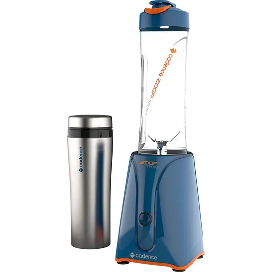 Blender Cadence Zoop Sport Inox com 2 Jarras