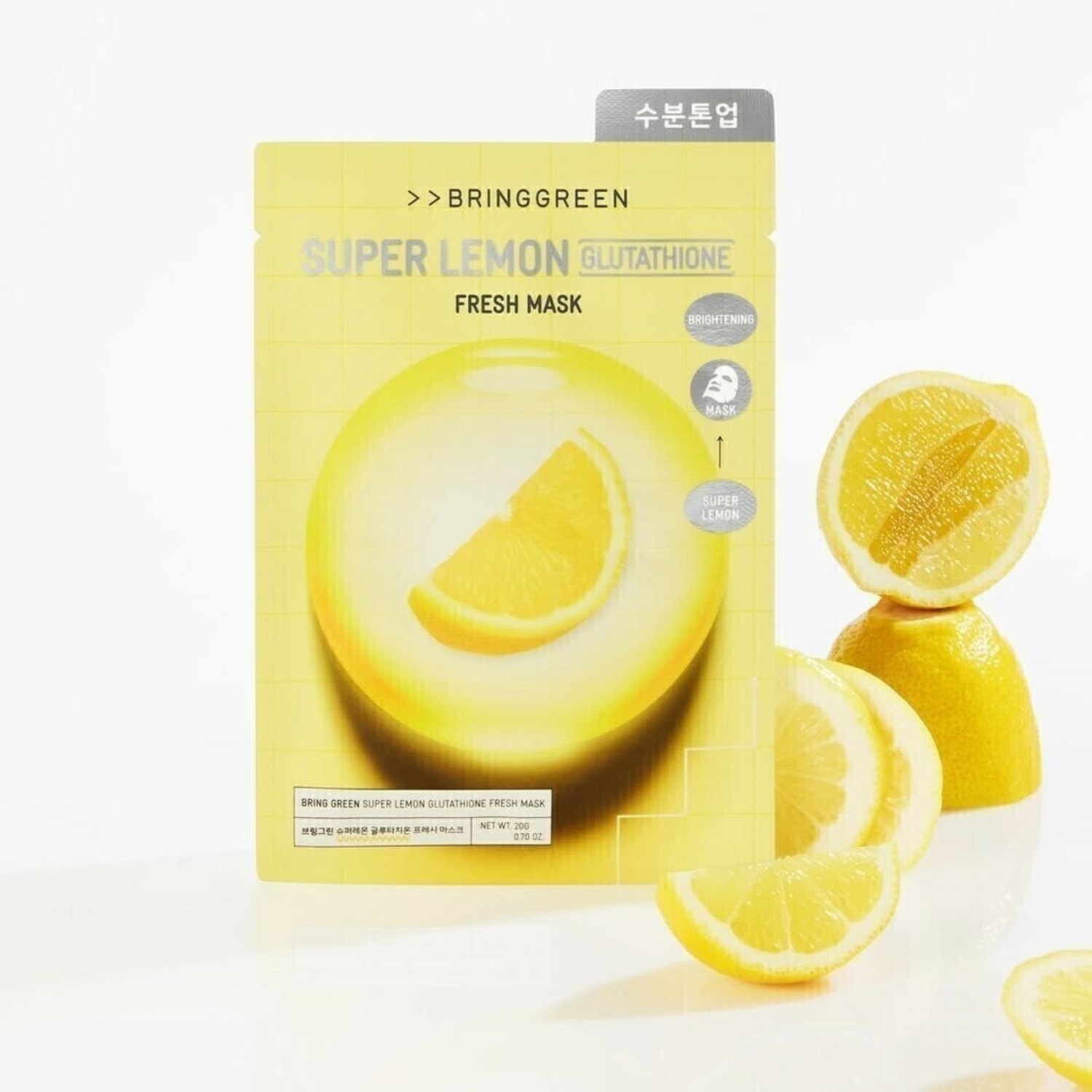 Máscara Fresh Bringgreen Super Limão 20g unidade