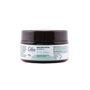 Máscara Facial de Argila Cativa Natureza Pele Oleosa 80g