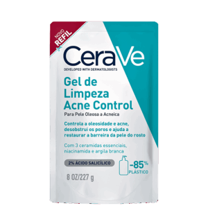 Refil Gel de Limpeza Facial CeraVe Acne Control 227g