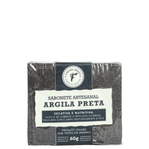 Sabonete em Barra Cheiro Brasil Argila Preta 60g