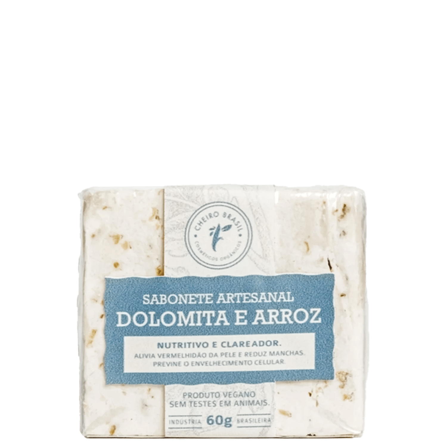 Sabonete em Barra Cheiro Brasil Dolomita e Arroz 60g