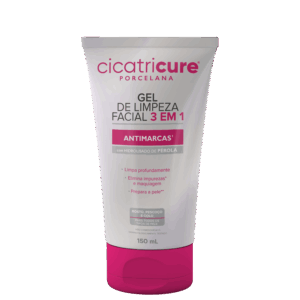 Gel de Limpeza Facial Cicatricure Porcelana 3 em 1 150ml Gel de Limpeza Facial Cicatricure Porcelana 3 em 1 150ml