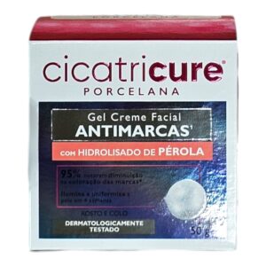 Gel Creme Facial Cicatricure Porcelana Antimarcas 50g