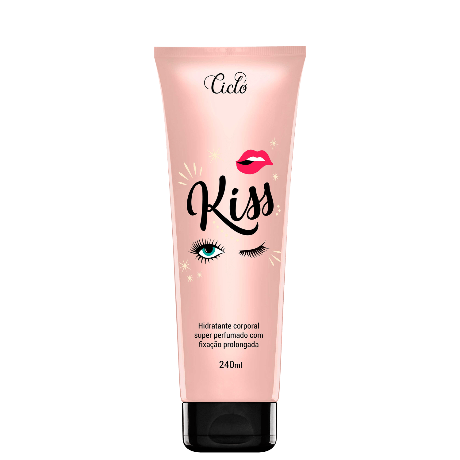 Loção Corporal Ciclo Cosméticos Kiss Hidratante 240ml