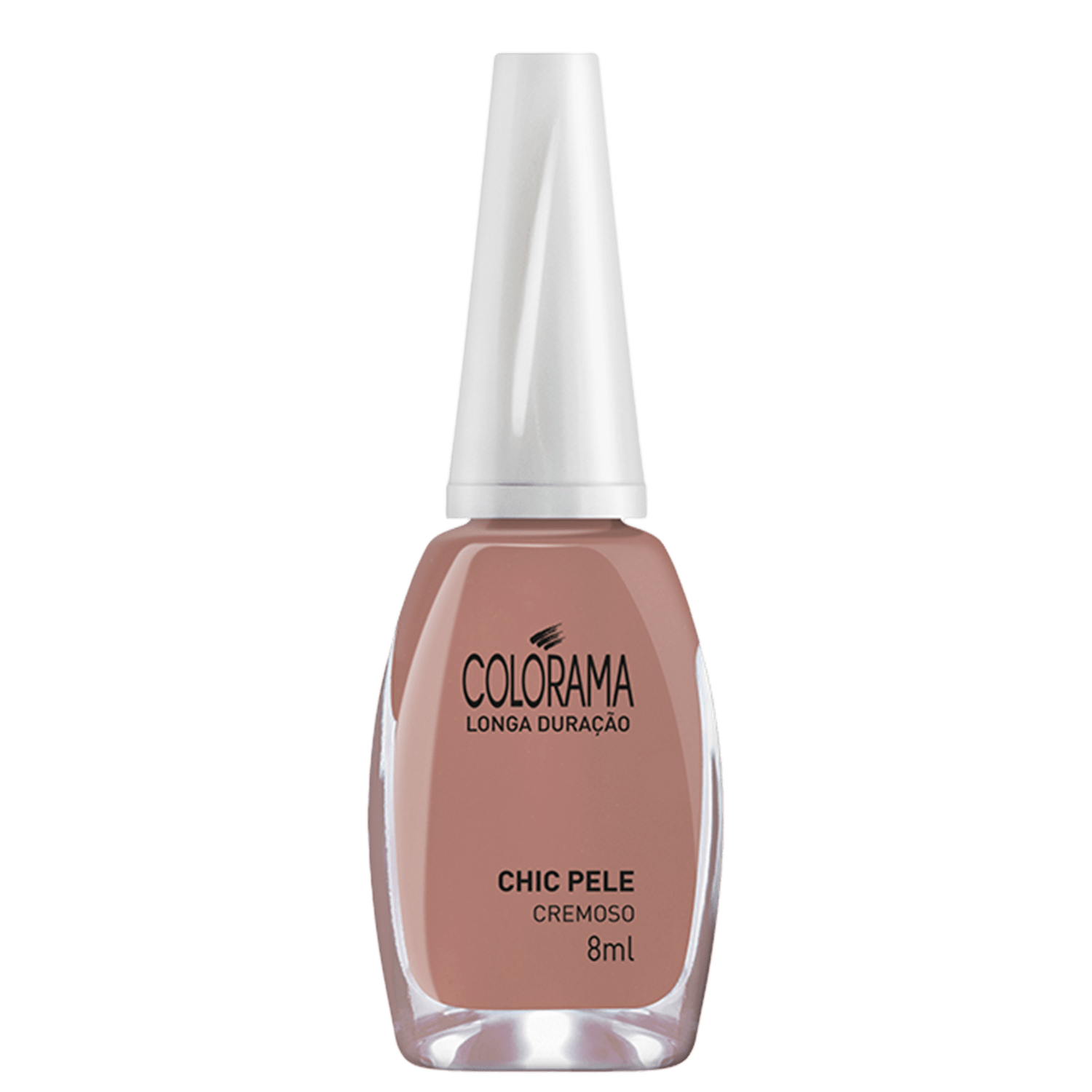 Esmalte Cremoso Colorama Chic Pele 8ml