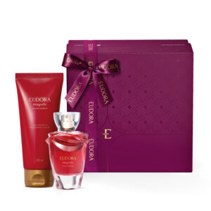 Conjunto Eudora Magnific Rouge Camélia Feminino 3 Produtos