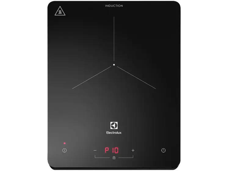 Cooktop Indução 1 Boca Electrolux Portátil Vitrocerâmico Preto Touch IE3TP