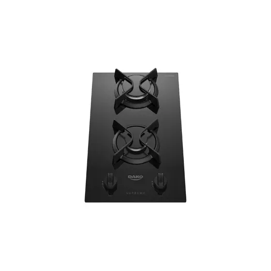 Cooktop Gás 2 Bocas Dako Mesa de Vidro Bivolt Supreme