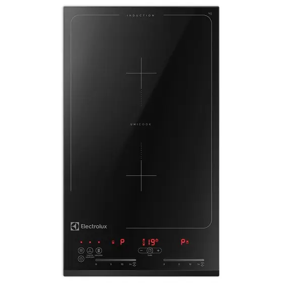 Cooktop Indução 2 Bocas Electrolux com Unicook Painel Touch IC30