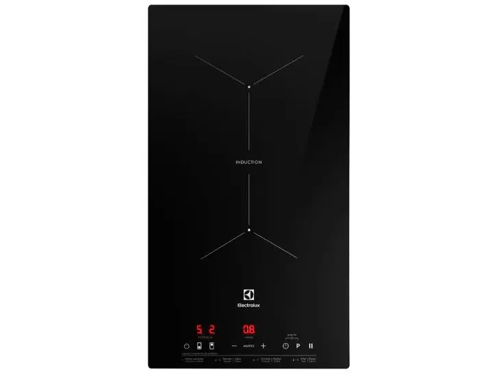 Cooktop Indução 2 Bocas Electrolux Vitrocerâmico Touch Acendimento Automático IE3LP