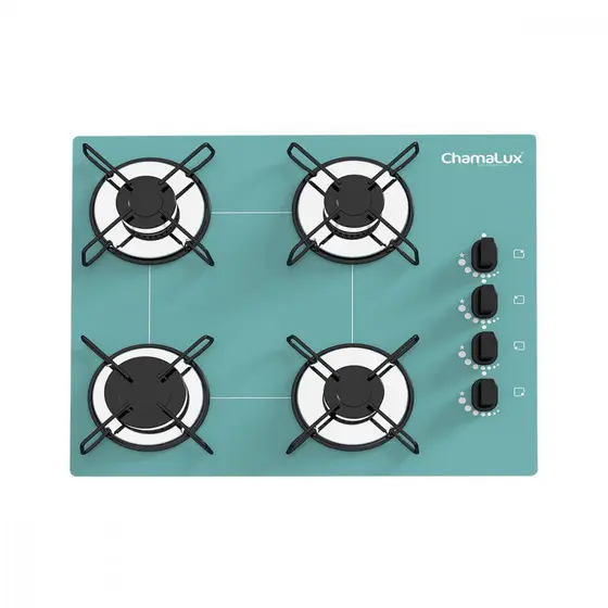 Cooktop Gás 4 Bocas Chamalux Acendimento Automático 594