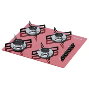 Cooktop Gás 4 Bocas Chamalux Ultra Chama Bivolt Cooktop Gás 4 Bocas Chamalux Ultra Chama Bivolt