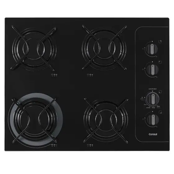 Cooktop Gás 4 Bocas Consul GLP Bivolt Facilite CD060AE