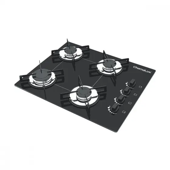 Cooktop Gás 4 Bocas Chamalux GLP Bivolt 44