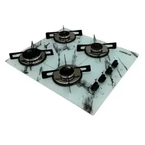 Cooktop Gás 4 Bocas Chamalux Ultra Chama Mármore Cooktop Gás 4 Bocas Chamalux Ultra Chama Mármore