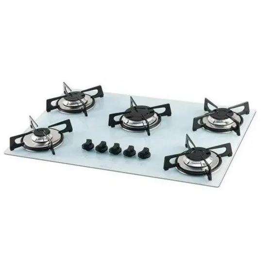 Cooktop Gás 5 Bocas Fischer Bivolt