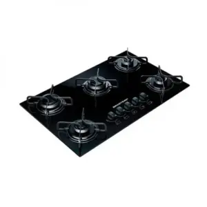 Cooktop Gás 5 Bocas Brastemp BDD75AE Cooktop Gás 5 Bocas Brastemp BDD75AE