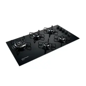 Cooktop Gás 5 Bocas Brastemp BDD85AE Cooktop Gás 5 Bocas Brastemp BDD85AE