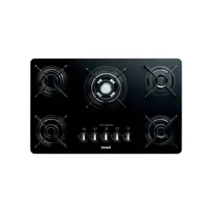 Cooktop Gás 5 Bocas Consul Quadrichama Acendimento Automático CDD75AE Cooktop Gás 5 Bocas Consul Quadrichama Acendimento Automático CDD75AE